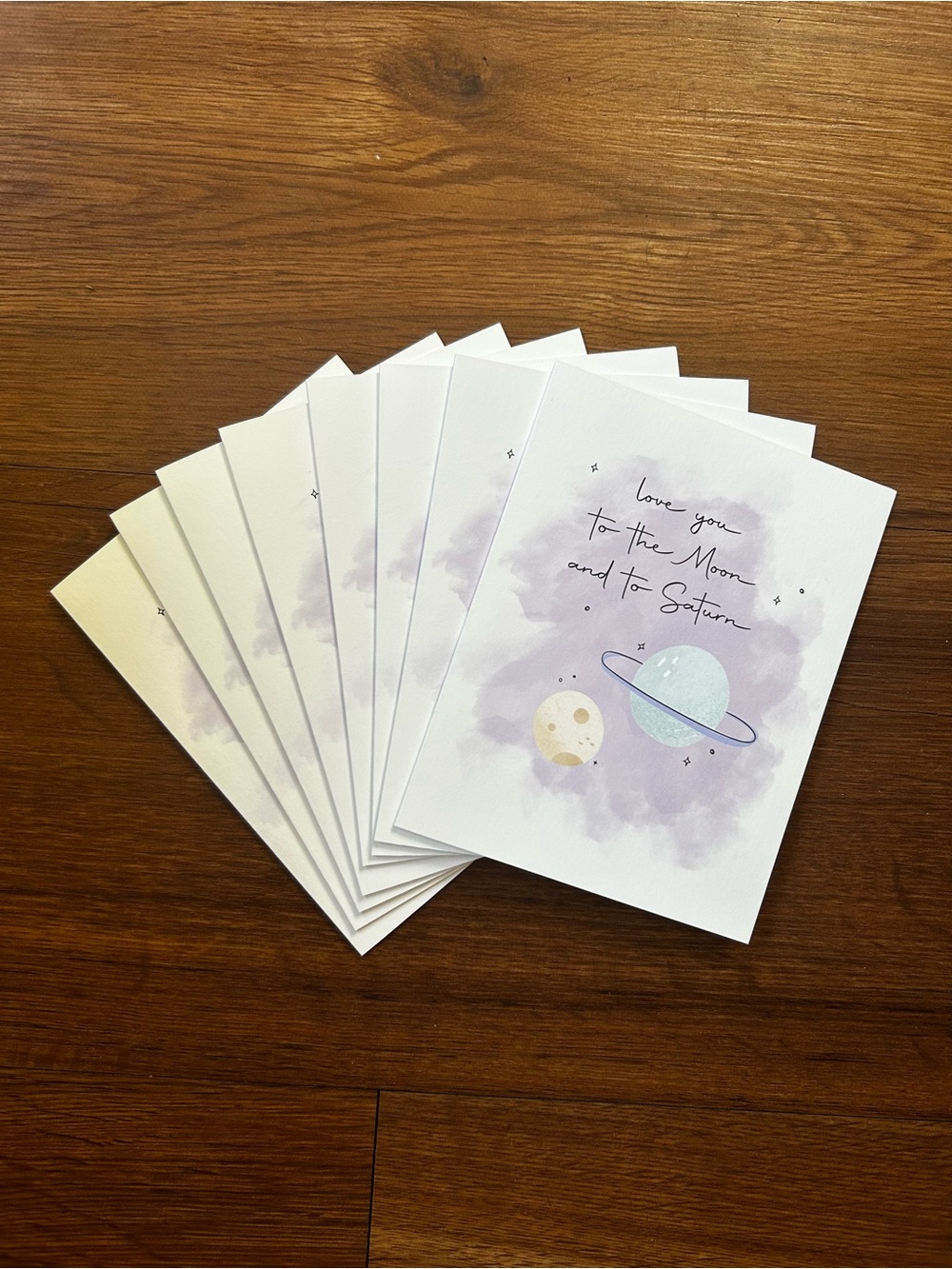 Set of 8 Illustrated Taylor Swift-inspired Greeting Cards